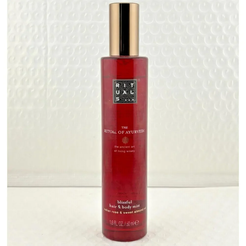RITUALS The Ritual Of Ayurveda Blissful Hair‎ Body Mist 1.6oz Indian Rose Almond